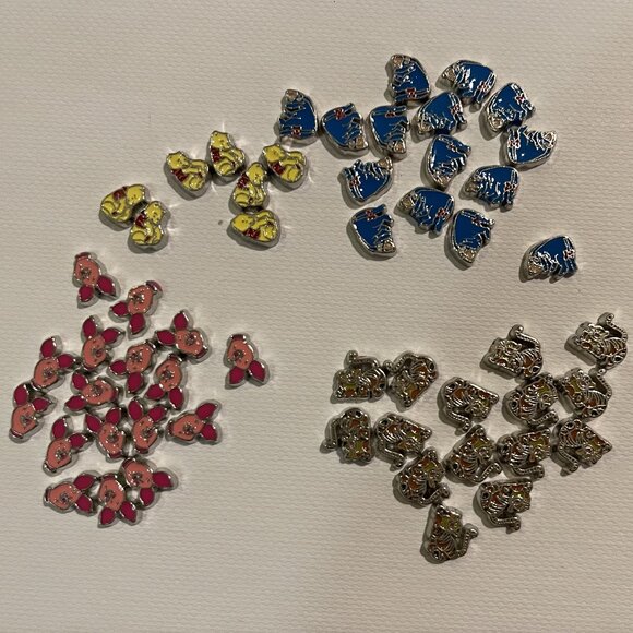 Memory locket floating charms Winnie the Pooh - Picture 1 of 1